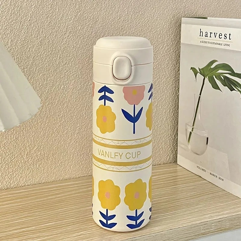 Dame isolert drikkeflaske med variert motiv Skanto