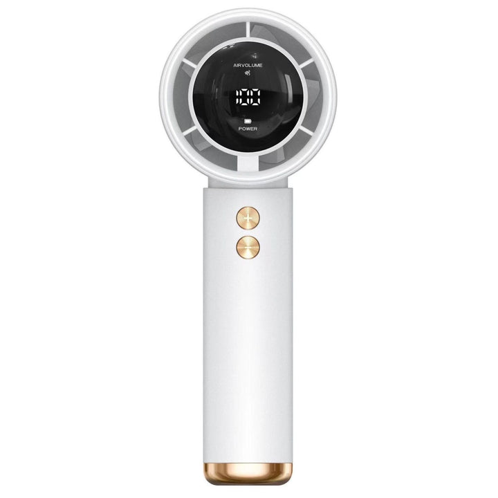 Dame Bærbar Håndvifte med digitalt LCD-display Skanto