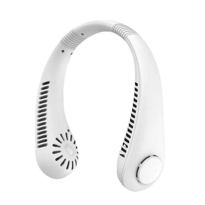 Kjølende håndfri bærbar nakkevifte med børsteløse motorer og USB-C ladbar Skanto