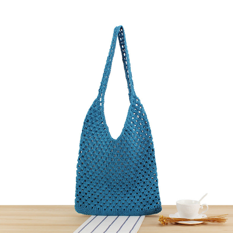Hand-knotted jute bags Skanto