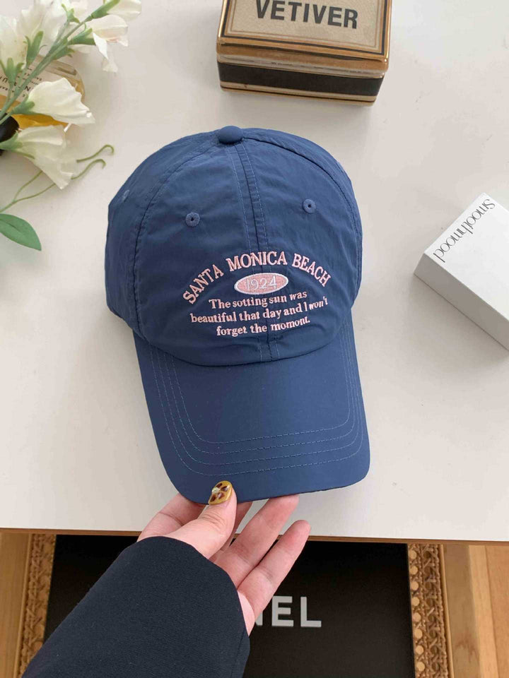 Dame's Casual Brodert Caps Skanto