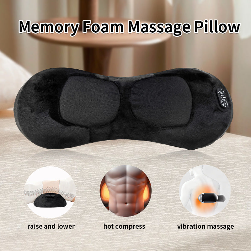 Ergonomisk varme- og massasjepute Skanto