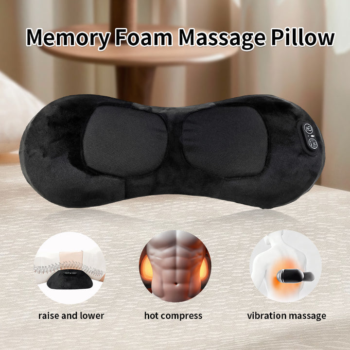 Ergonomisk varme- og massasjepute Skanto
