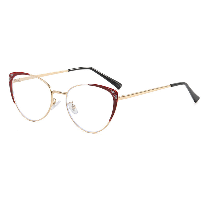 Damer Modische Cat-Eye Briller med unikt design Skanto