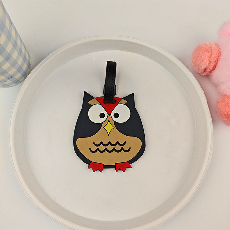 Unisex Koffertag i ugle-design Skanto