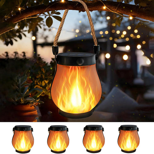 Unisex Solarbetrift Lantern i moderne ilddesignstil Skanto