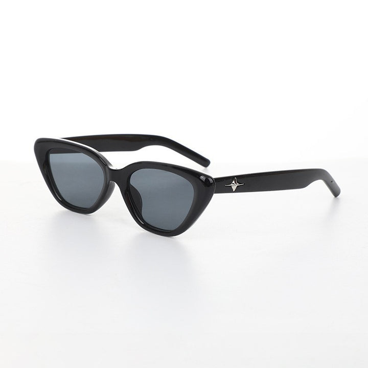 Dame Cat-Eye solbriller med elegant design og UV-beskyttelse Skanto