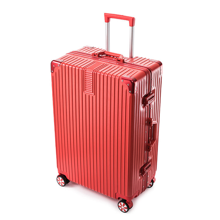 Men's Robust Hard-Shell Wheeled Luggage Skanto