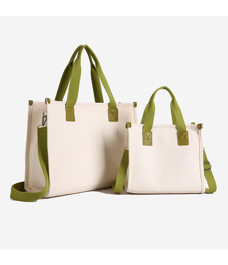 Dame Tote bag-set med variable rom og justerbar bæresnor Skanto