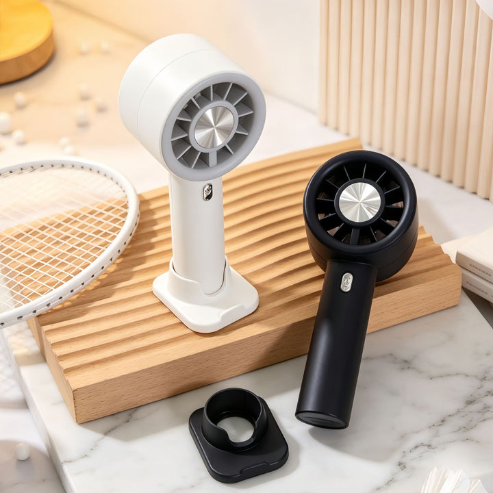 Bærbar håndvifte med ergonomisk design og flere hastighetsmodi Skanto