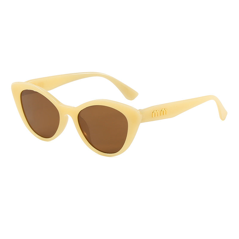 Damen Cat-Eye solbriller i trendy vintage-stil Skanto