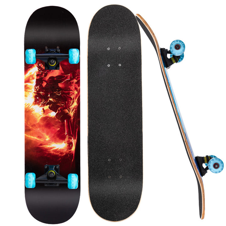 Robust grafisk skateboard Skanto