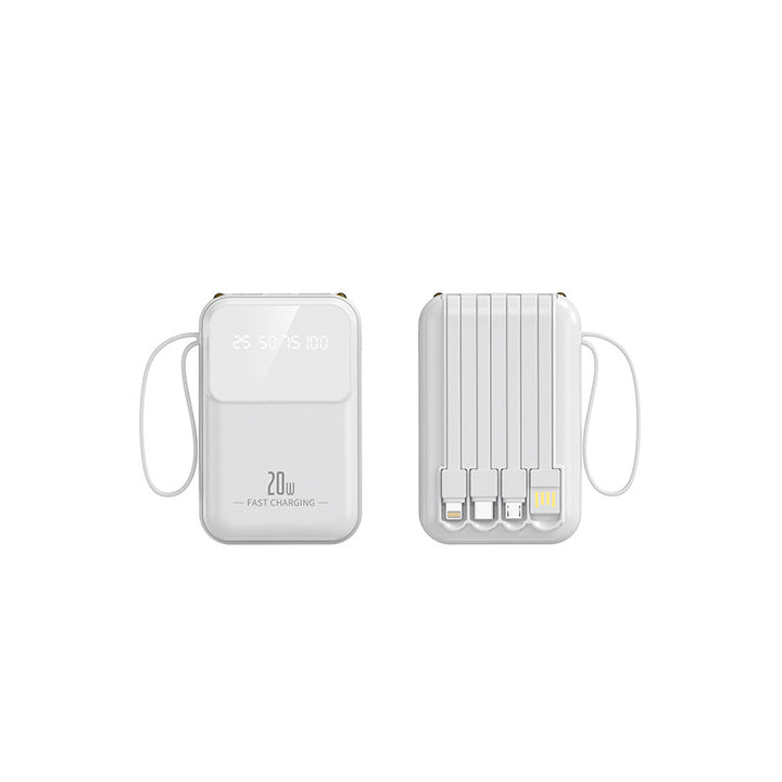 Powerbank med hurtigladingsfunksjon fra Skanto