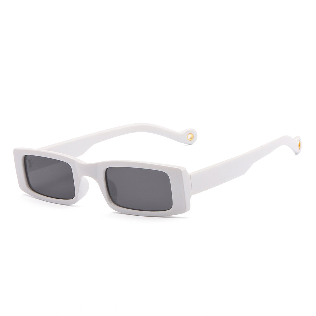 Dame moteriktig solbrille med trendy leopardmønster Skanto