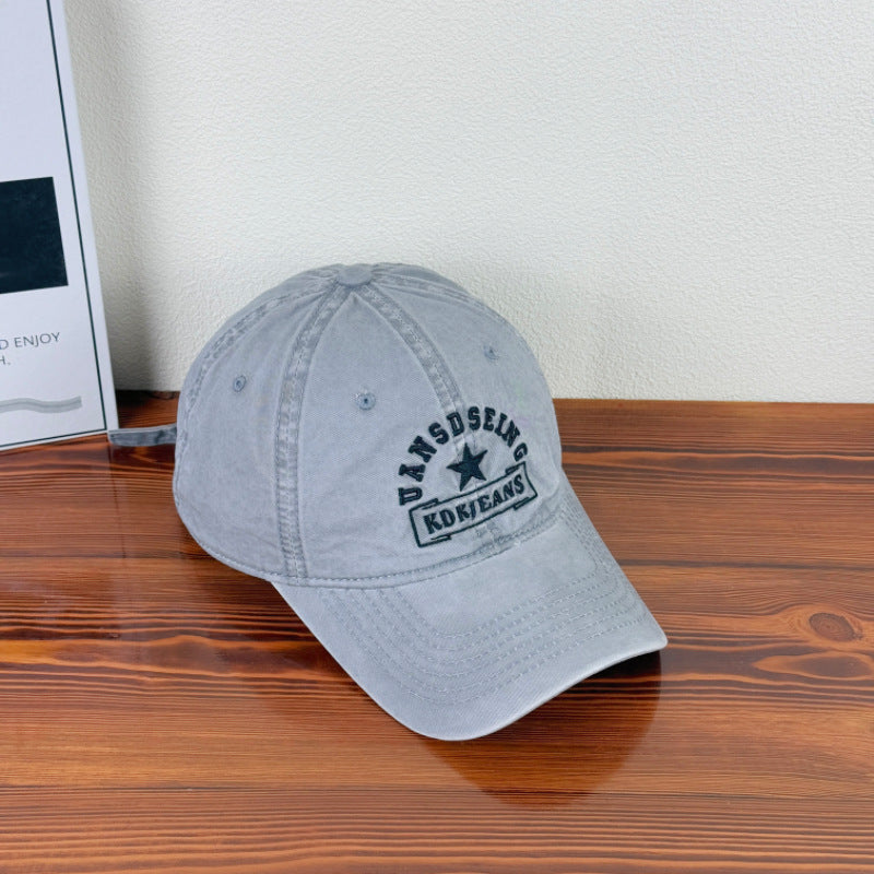 Herre Slitt Vintage Stil Baseball Cap Skanto