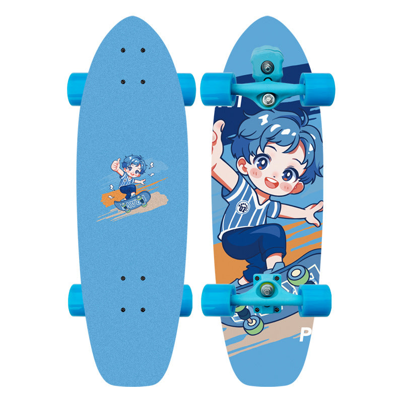Tematisert Mini Cruiser Skateboard Skanto