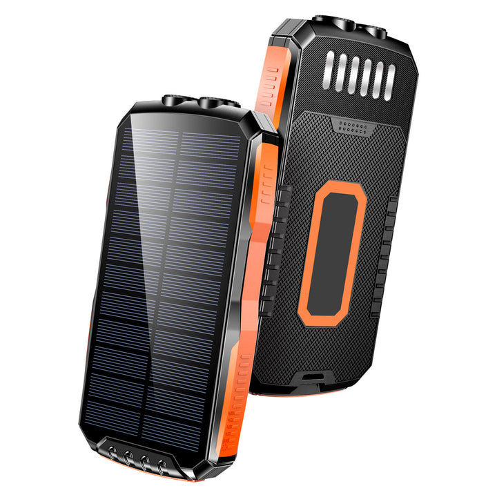 Bærbar Ultra-solar Powerbank med Integrert LED-lys Skanto