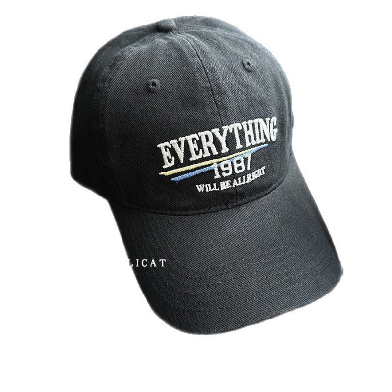 Herre Casual Brodert Uttal Baseball Cap Skanto
