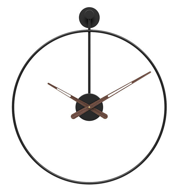 Skanto | Minimalist 16-tommers veggklokke – Moderne stille sveip-design
