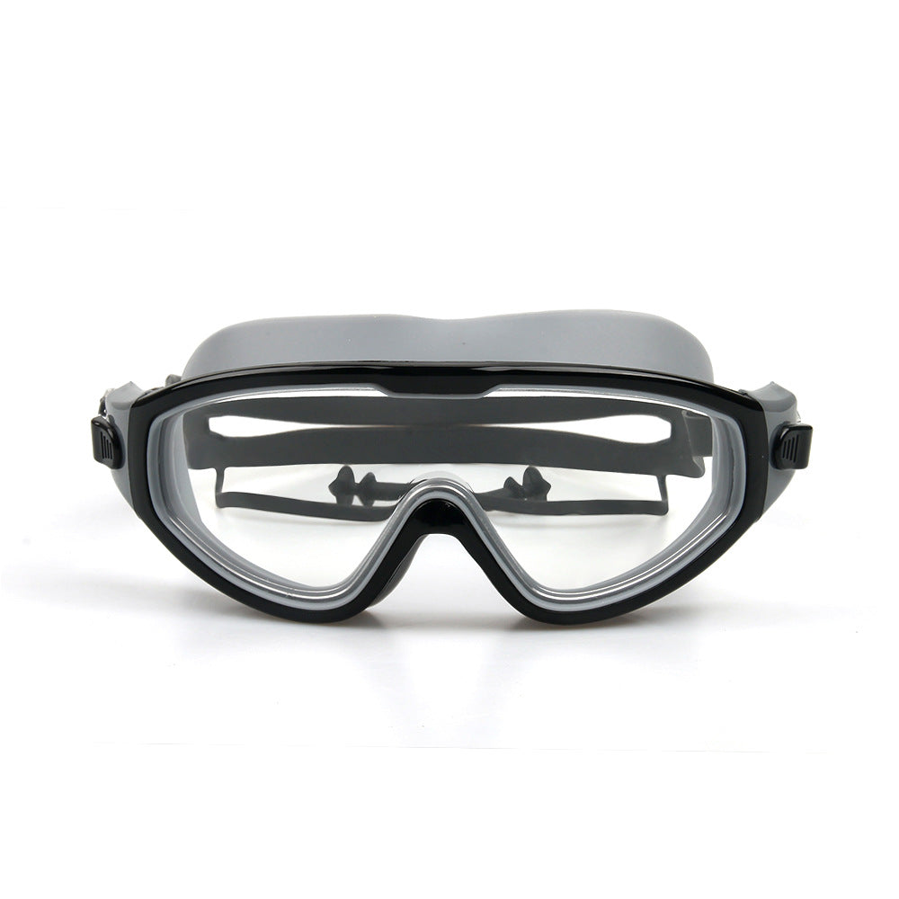 Vanntett svømmebrille med justerbar nesestykket Skanto