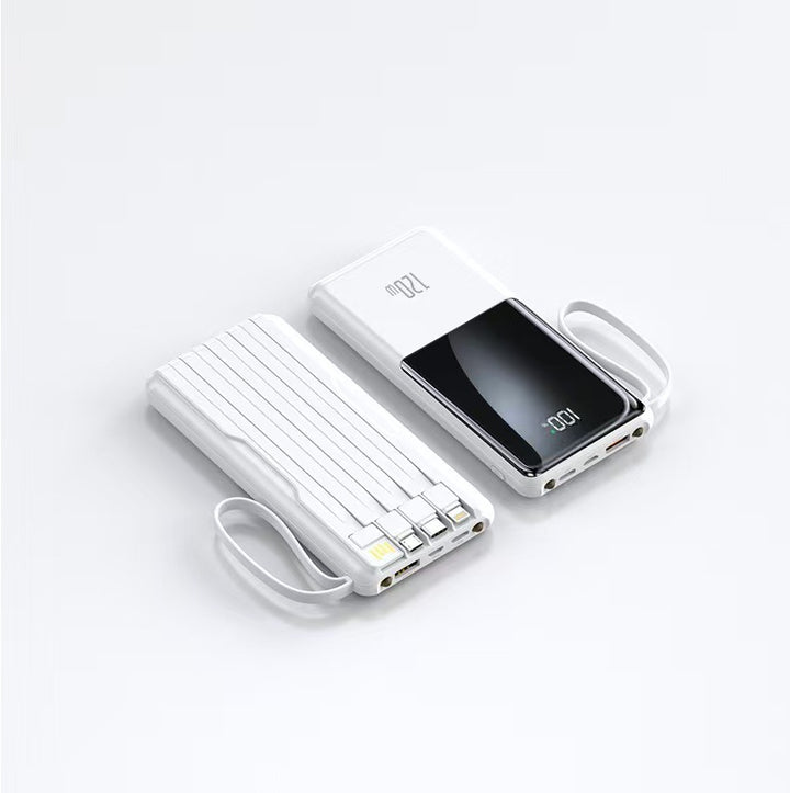 Høyytelses powerbank med digital effektvisning Skanto