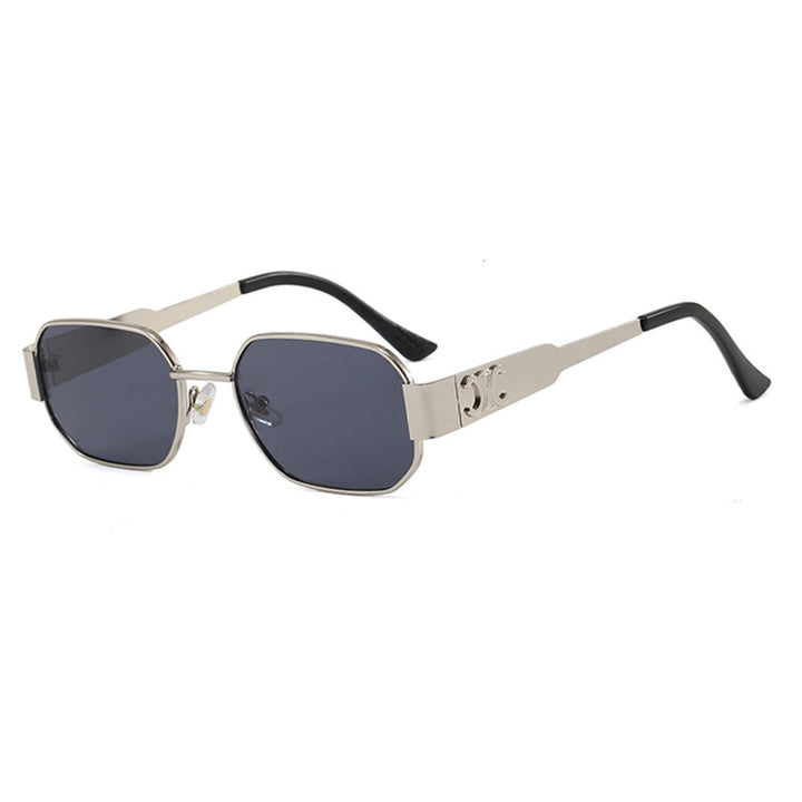 Women's geometric sunglasses in modern design with polarized lenses Skanto