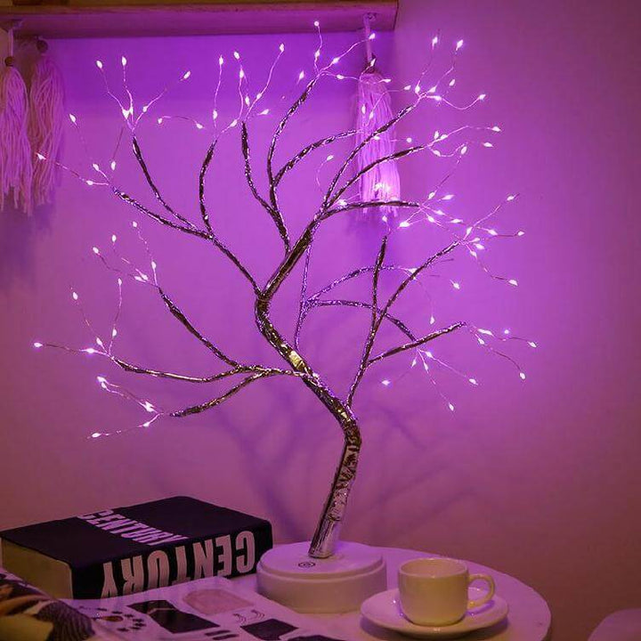 Skanto | LED Bordlampe med Fargerike Tre Lys