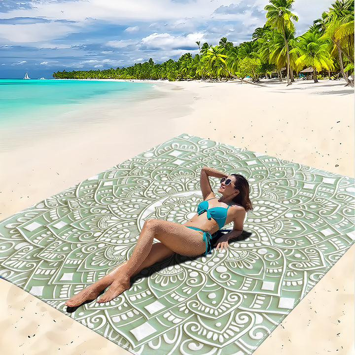 Mandala Design Strandmat Skanto