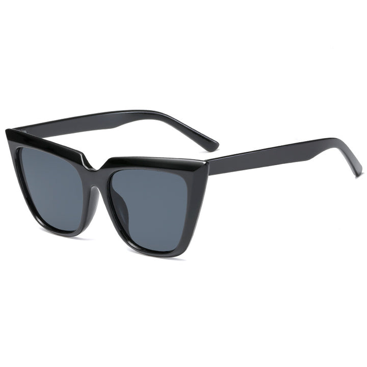 Damer Geometrisk Oversized Solbrille Skanto