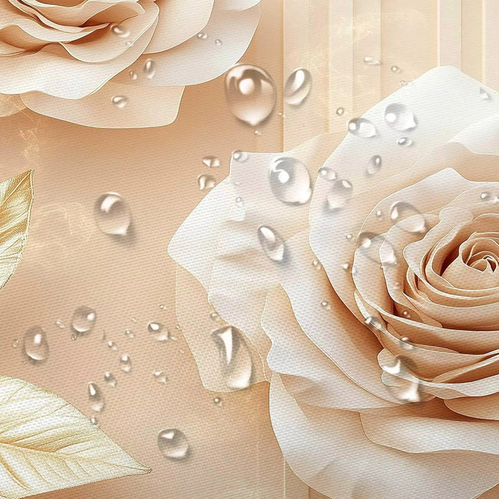 Blomsterpryntet Dusjforheng Skanto