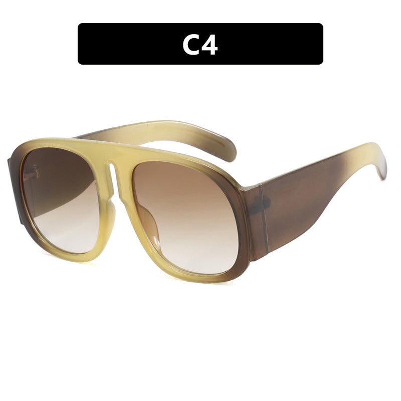 Women's oversized sunglasses with wide frame and high UV protection Skanto