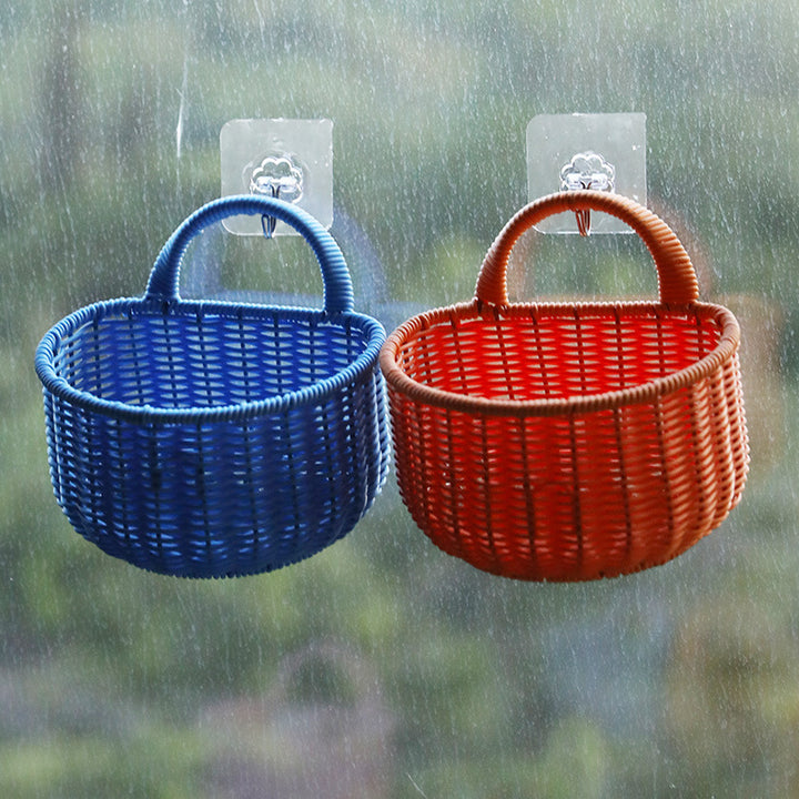 Unisex Praktisk oppbevaringskurv med rundt design Skanto