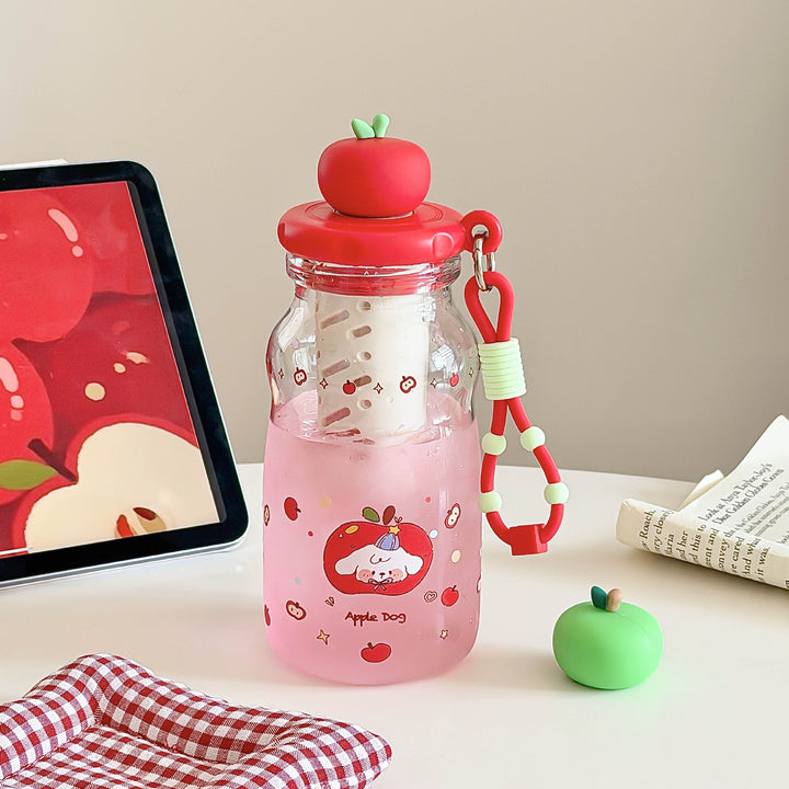 Dame Frukt-Infuser-Flaske med praktisk utløpsstopp Skanto