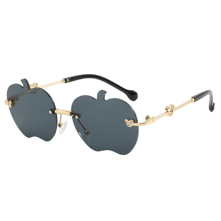 Dame solbrille i unikt epledesign Skanto