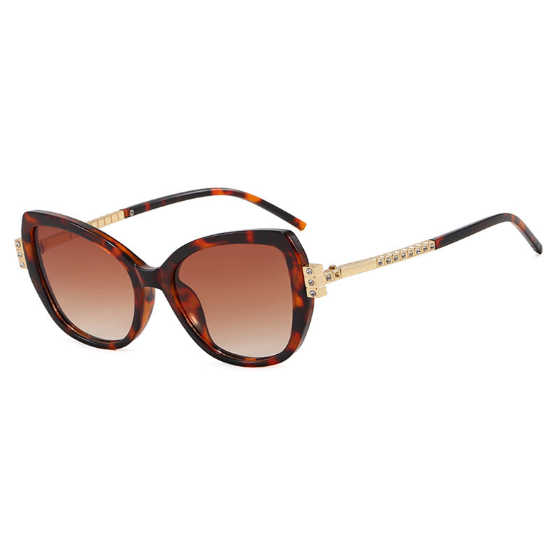 Women's oversized sunglasses with protective UV filter and elegant accents Skanto