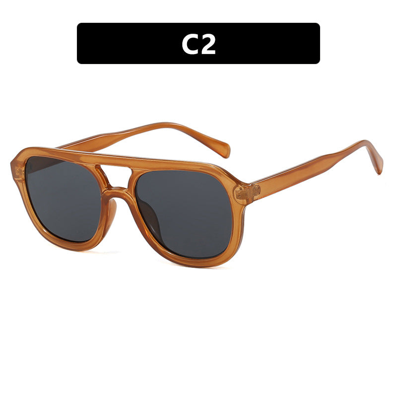 Women's fashionable sports sunglasses with wide, flexible frame Skanto