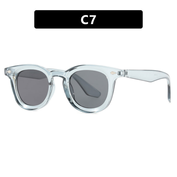 Women's fashionable Cat-Eye sunglasses with transparent frame Skanto
