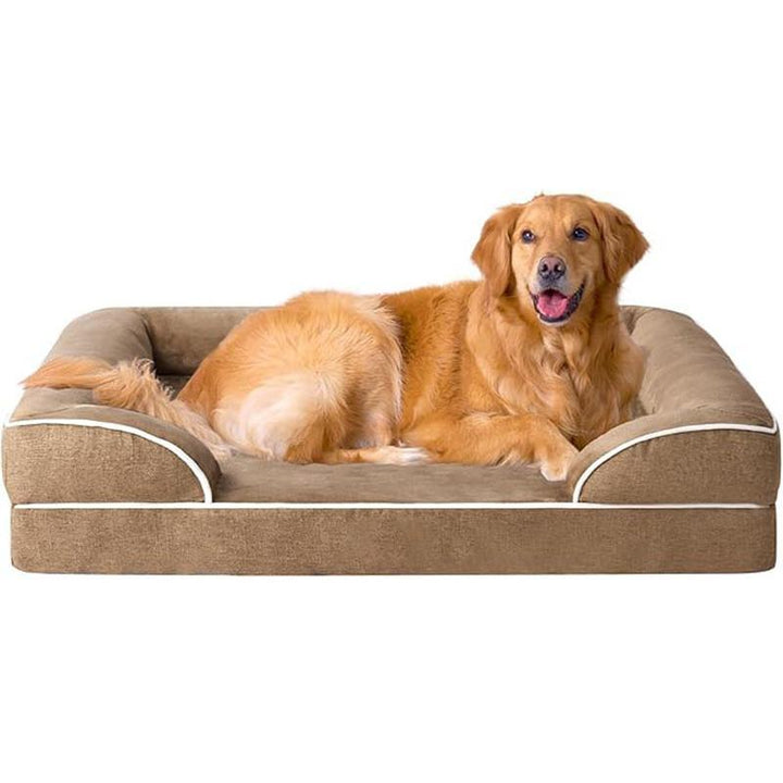 Ortopedisk støttende hundeseng