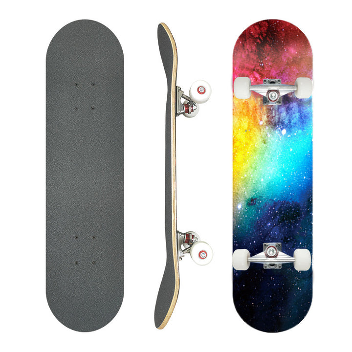 Grafisk Kunstnerisk Skateboard Skanto