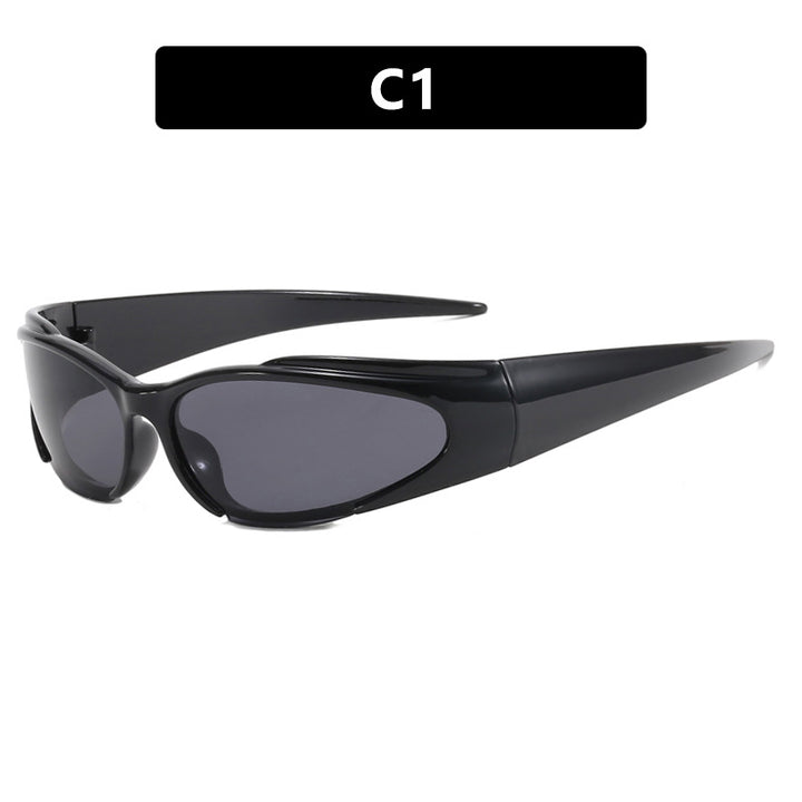 Women's Sporty UV-Protective Sunglasses with Aerodynamic Design Skanto
