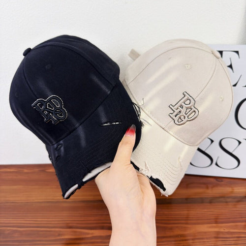Kvinnenes Slitt Klassisk Bomulls Baseball Caps Skanto