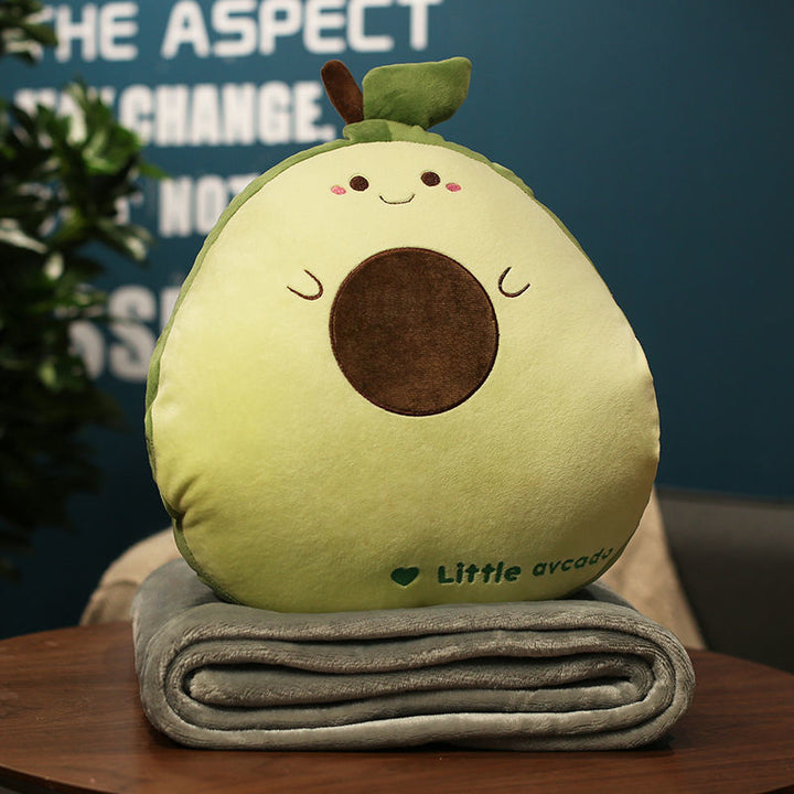Plush gulrotpute og teppesett Skanto