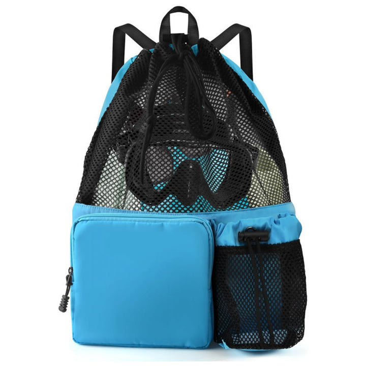 Sporty mesh backpack with insulated side pocket Skanto