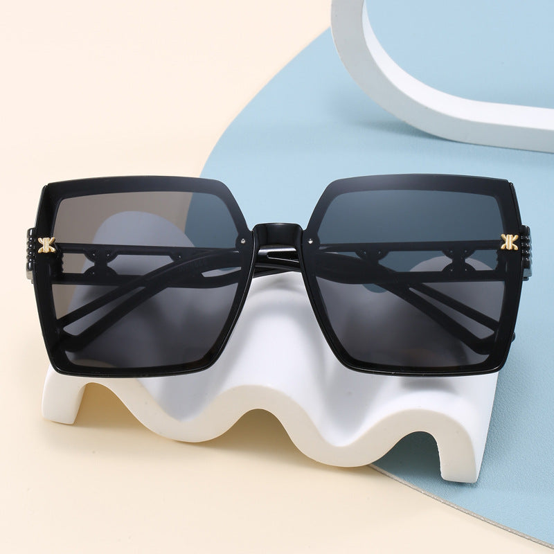 Dame stilige oversized solbriller Skanto