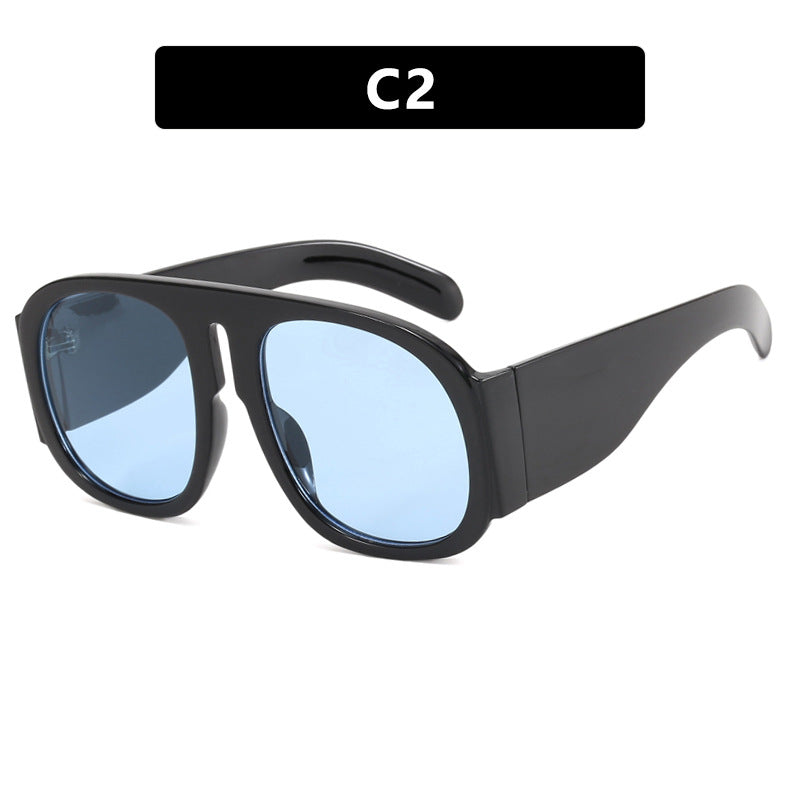 Women's oversized sunglasses with wide frame and high UV protection Skanto