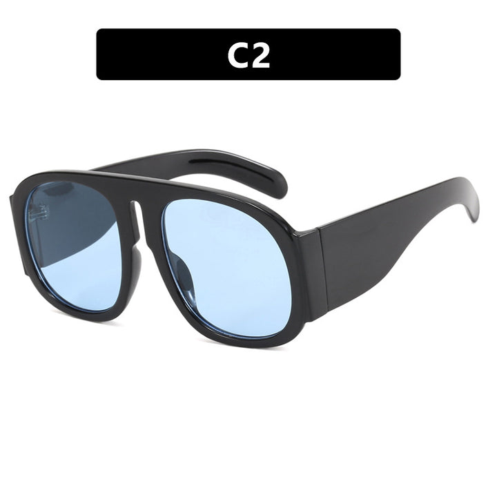 Women's oversized sunglasses with wide frame and high UV protection Skanto