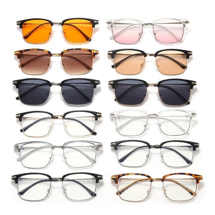 Dame Designer-solbrille med edel ramme Skanto