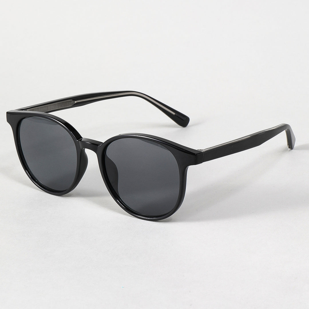 Dame moterik solbrille i elegant, rund design med UV-beskyttelse Skanto