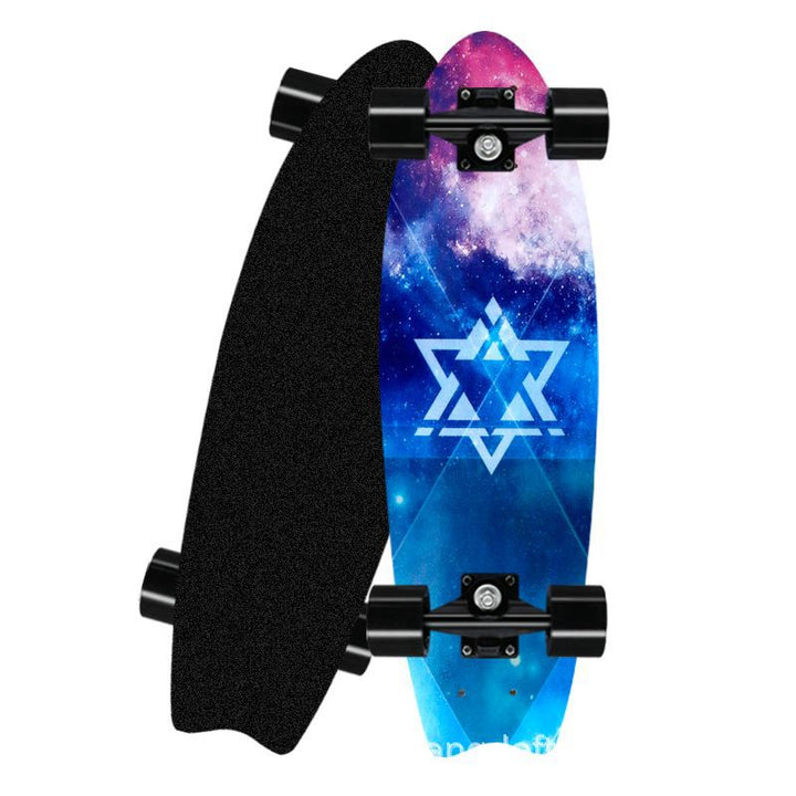Surf-Inspirert Mini Cruiser Skateboard Skanto