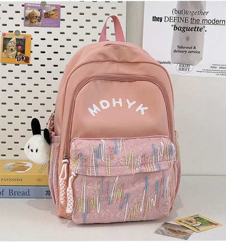 Brodert Anvendelig Skolesekke